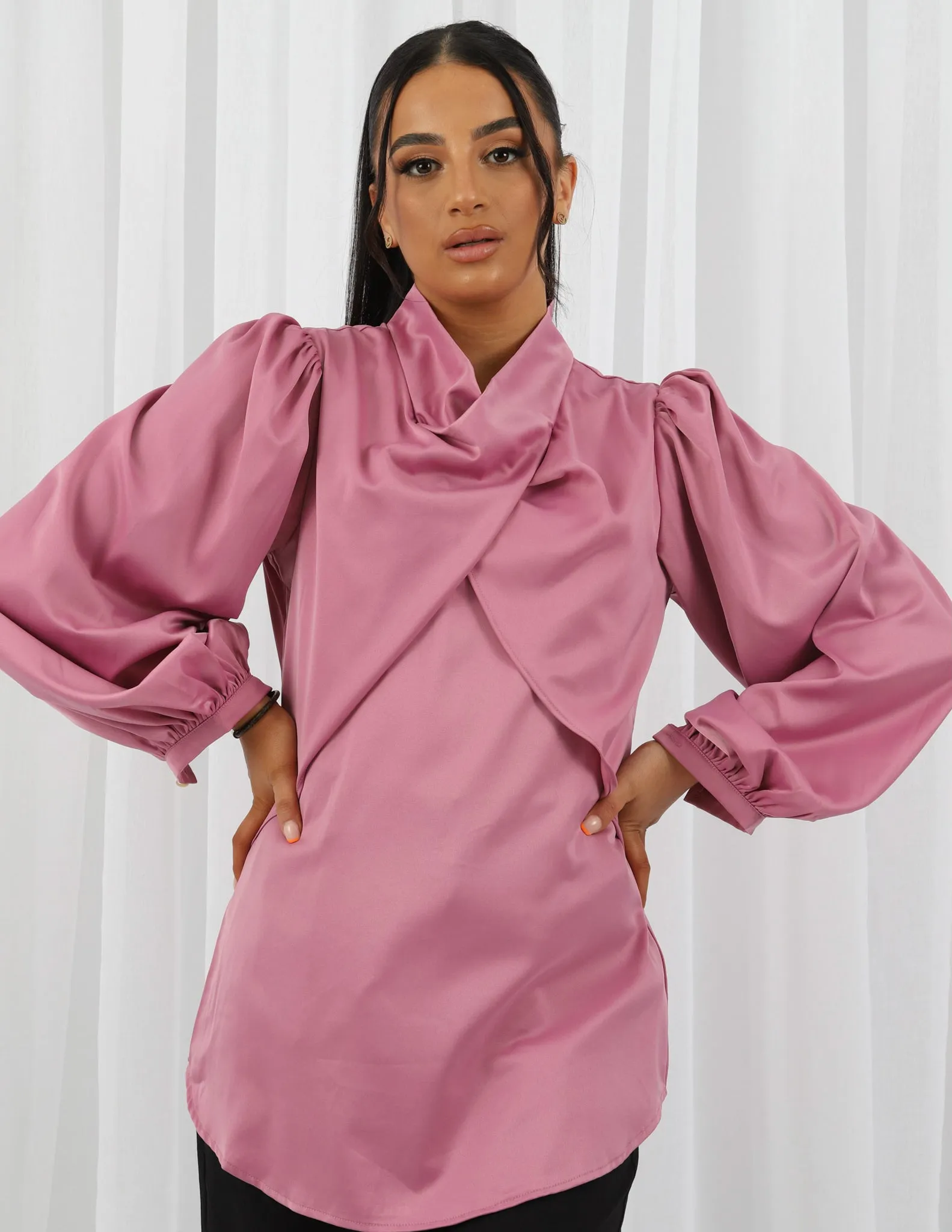 Camille Satin Top