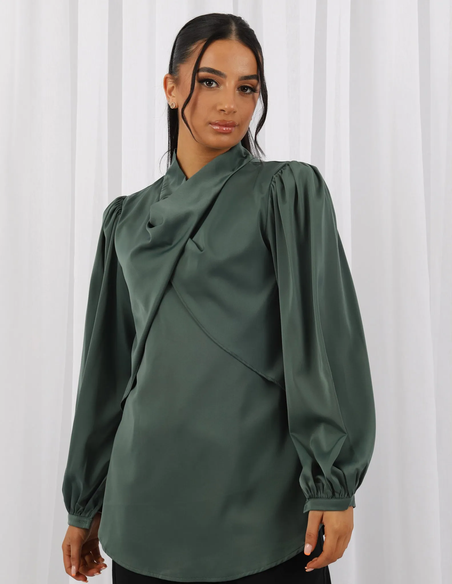 Camille Satin Top