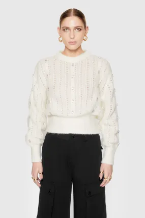 Cecilia Crystal Embellished Sweater