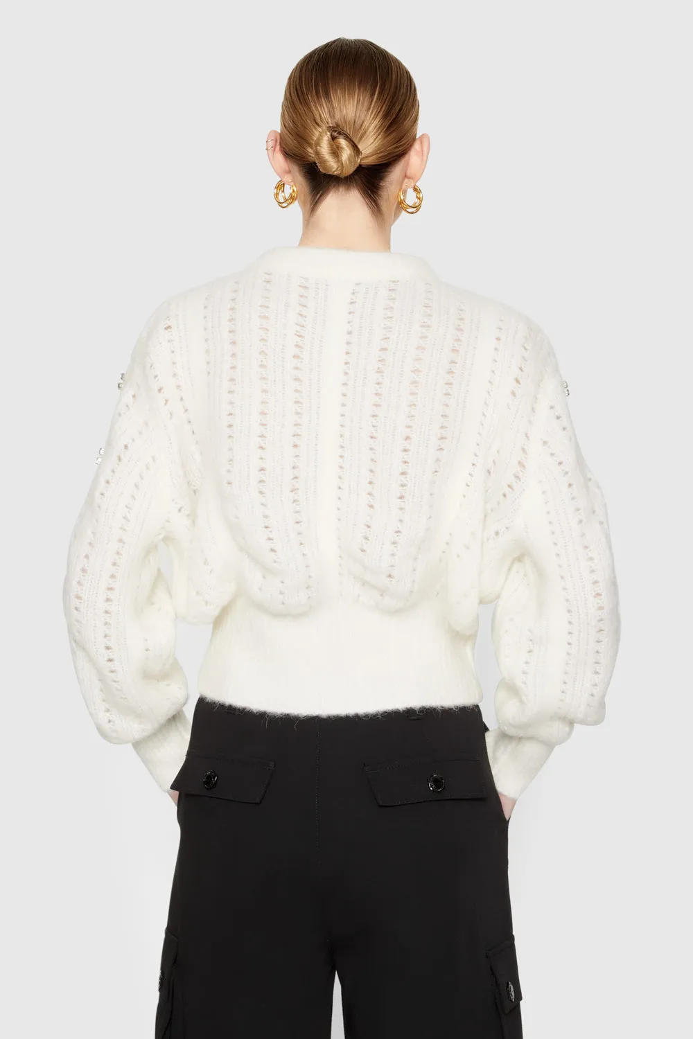 Cecilia Crystal Embellished Sweater