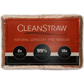 CleanStraw Long Leaf Pine Needles Mulch 2.3 Cu. Ft. Bale