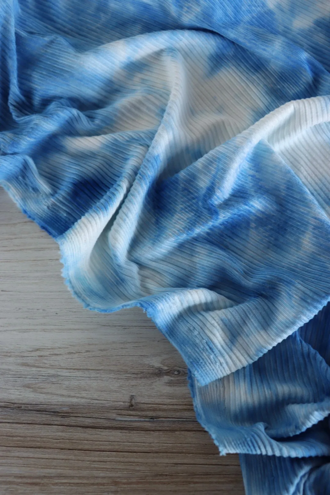 Clear Skies Ahead Tie Dye Yummy Rib Knit