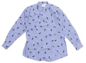 Comme des Garçons SHIRT x Lacoste All Over Print Slanted Button-Up