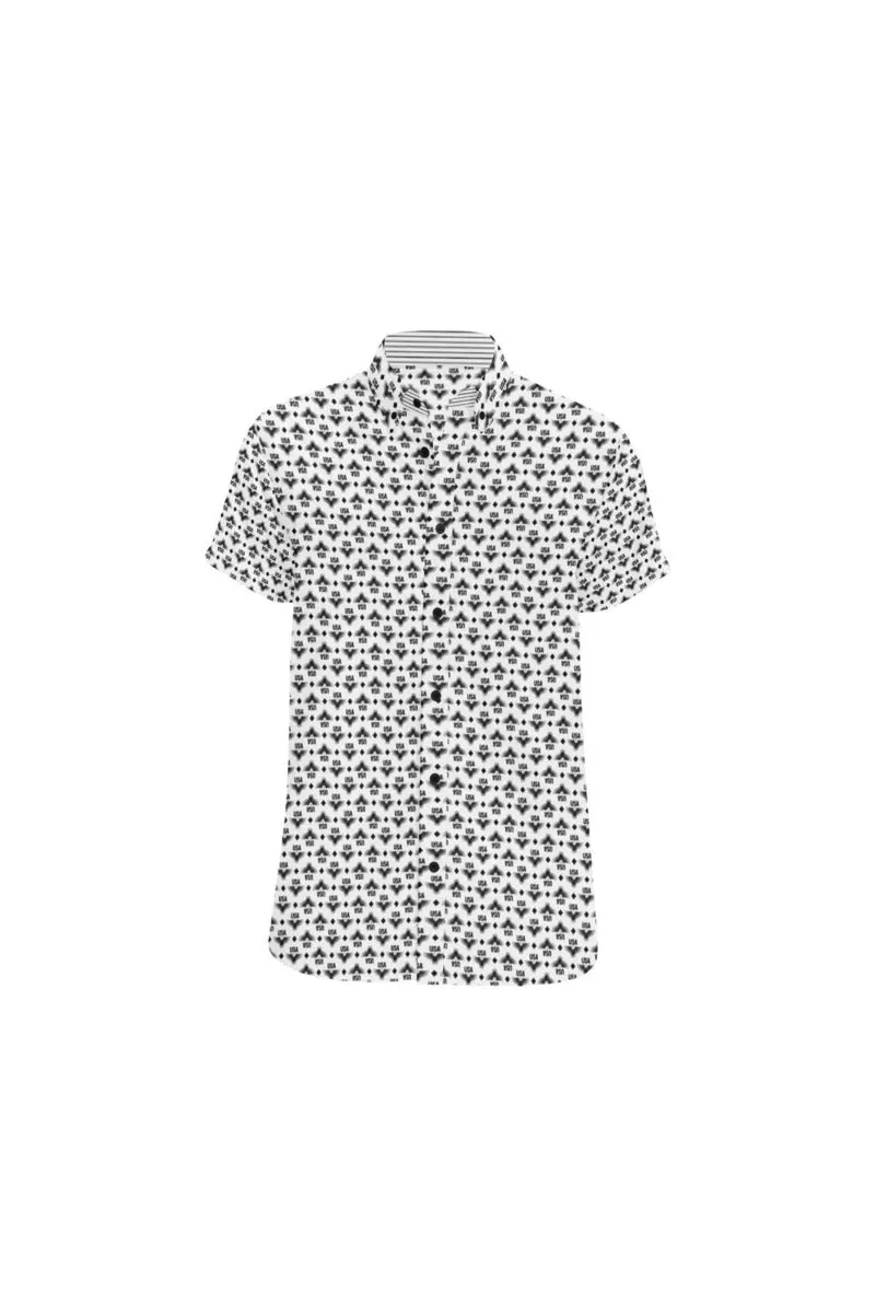 copy Men's All Over Print Short Sleeve Shirt (Model T53)