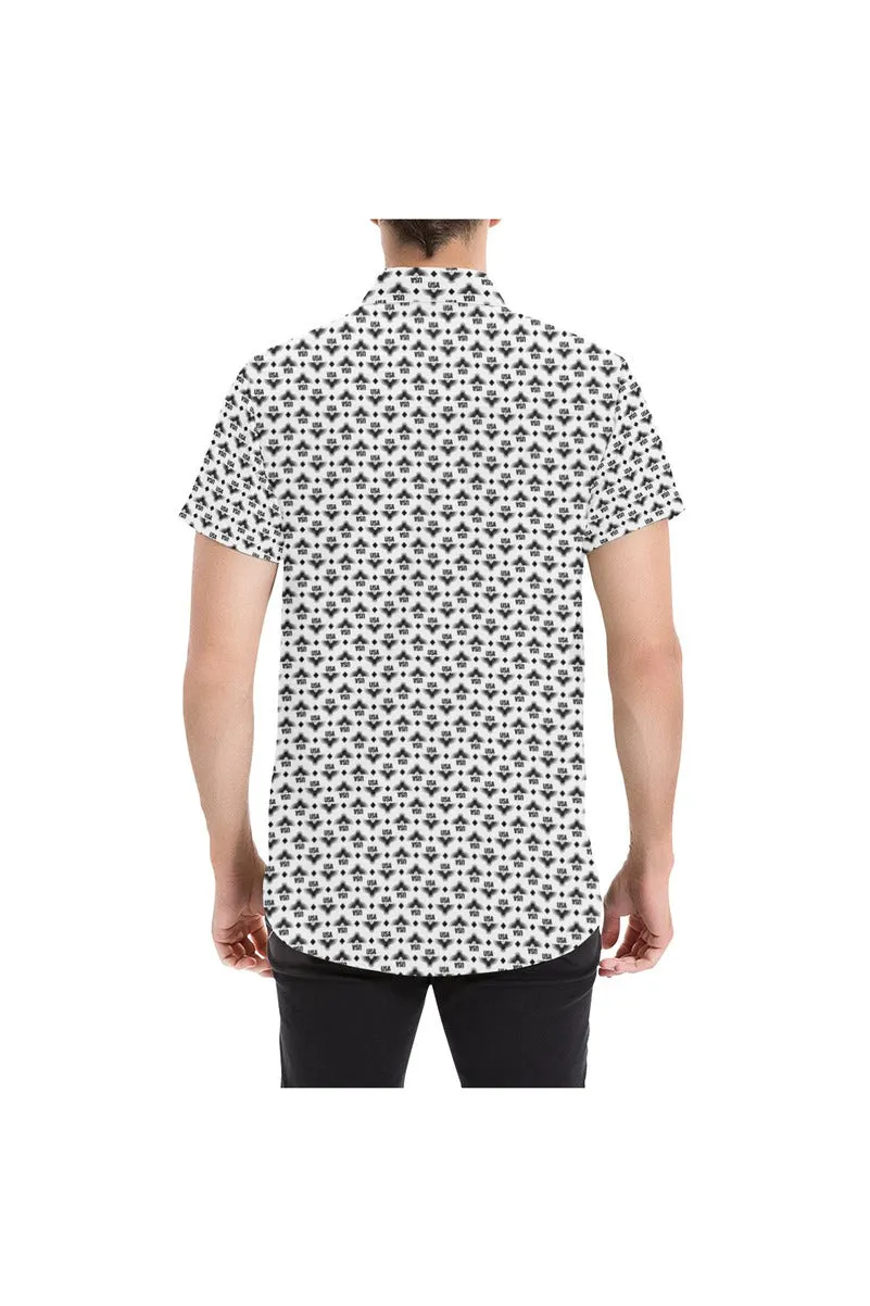 copy Men's All Over Print Short Sleeve Shirt (Model T53)