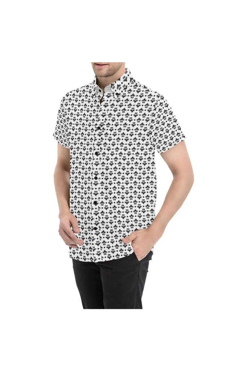 copy Men's All Over Print Short Sleeve Shirt (Model T53)