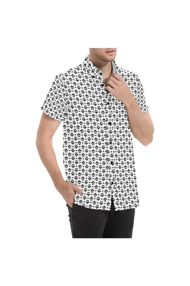 copy Men's All Over Print Short Sleeve Shirt (Model T53)