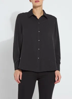 Crystal Embellished Parker Shirt Curvy