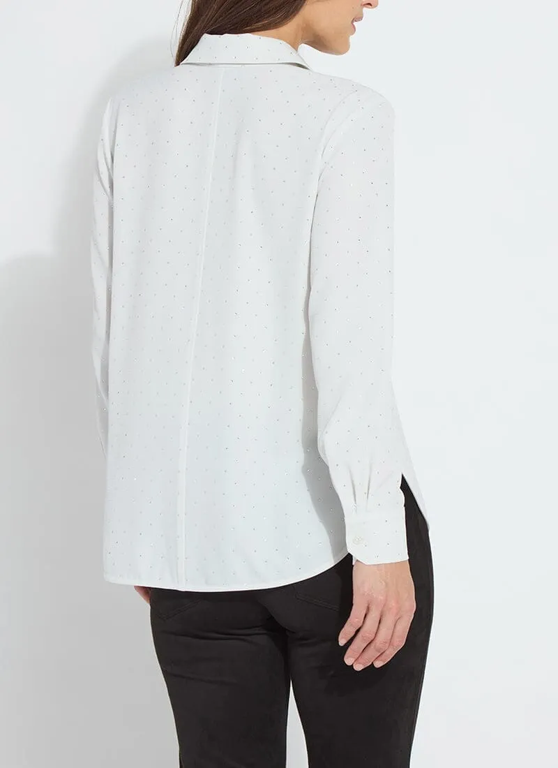 Crystal Embellished Parker Shirt Curvy