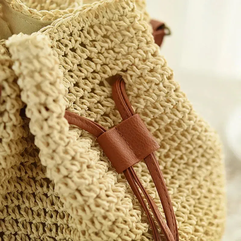 Drawstring Woven Bag