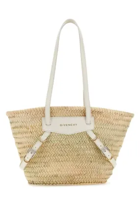 Givenchy Women Straw Small Voyou Basket Shopping Bag