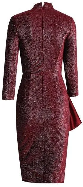 Glitter Cheongsam Dress