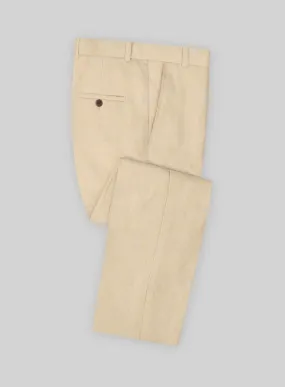 Italian Prato Musk Linen Pants