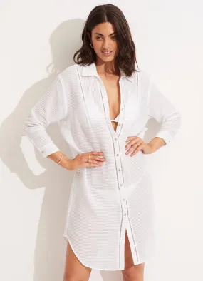 Longshore Cover Up - White