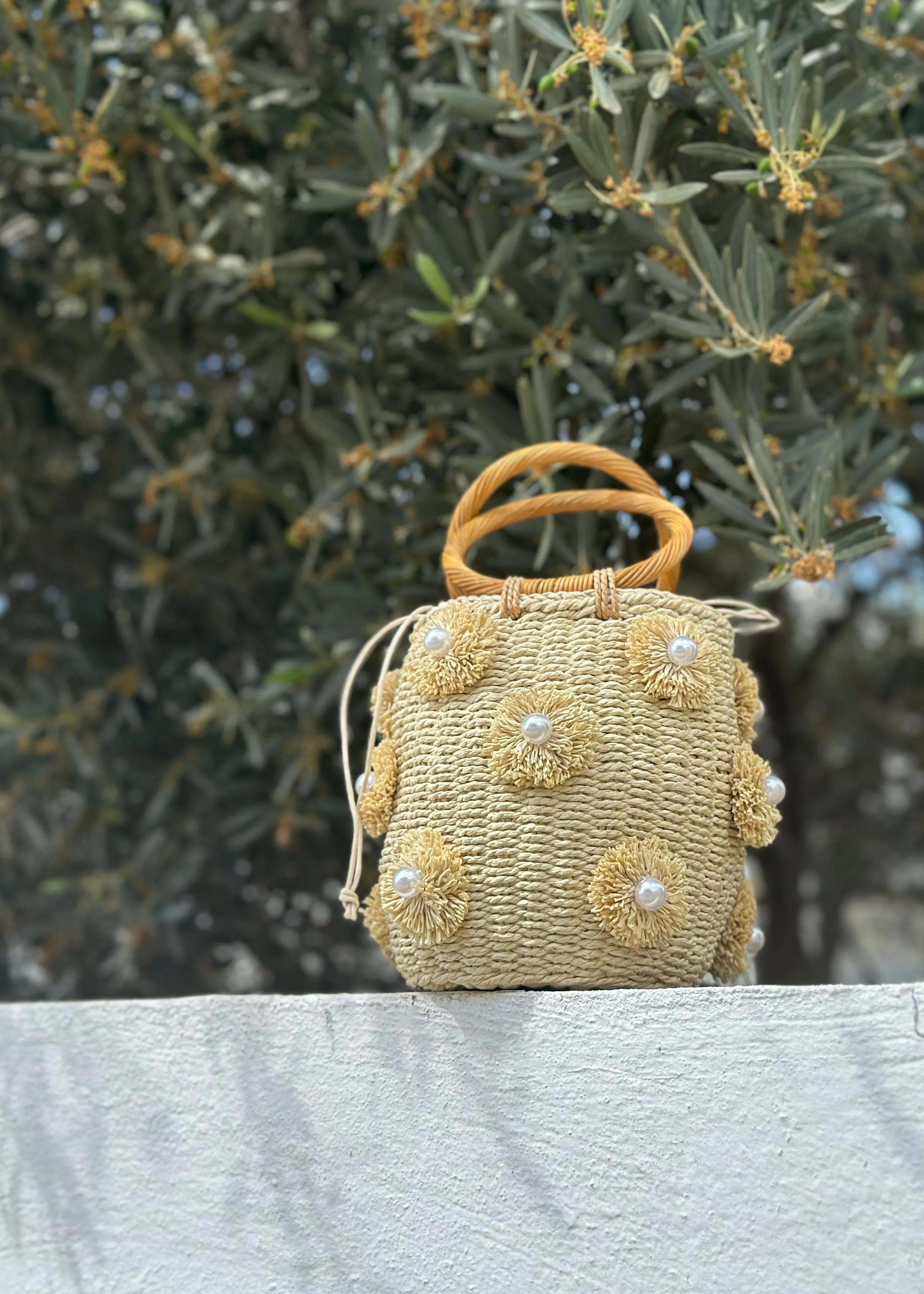 Loulou Straw Bag