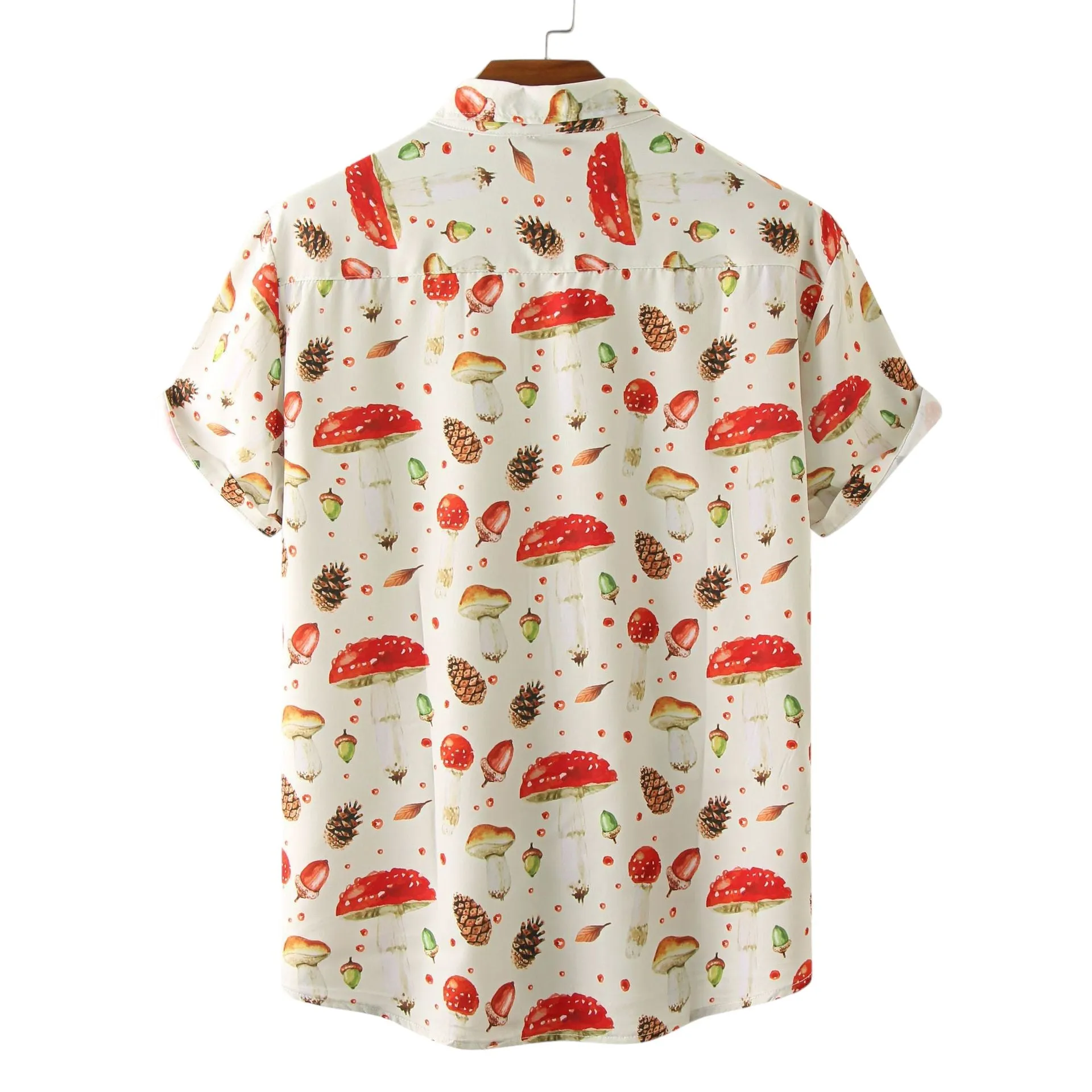 Mushroom button up shirts - shrooms