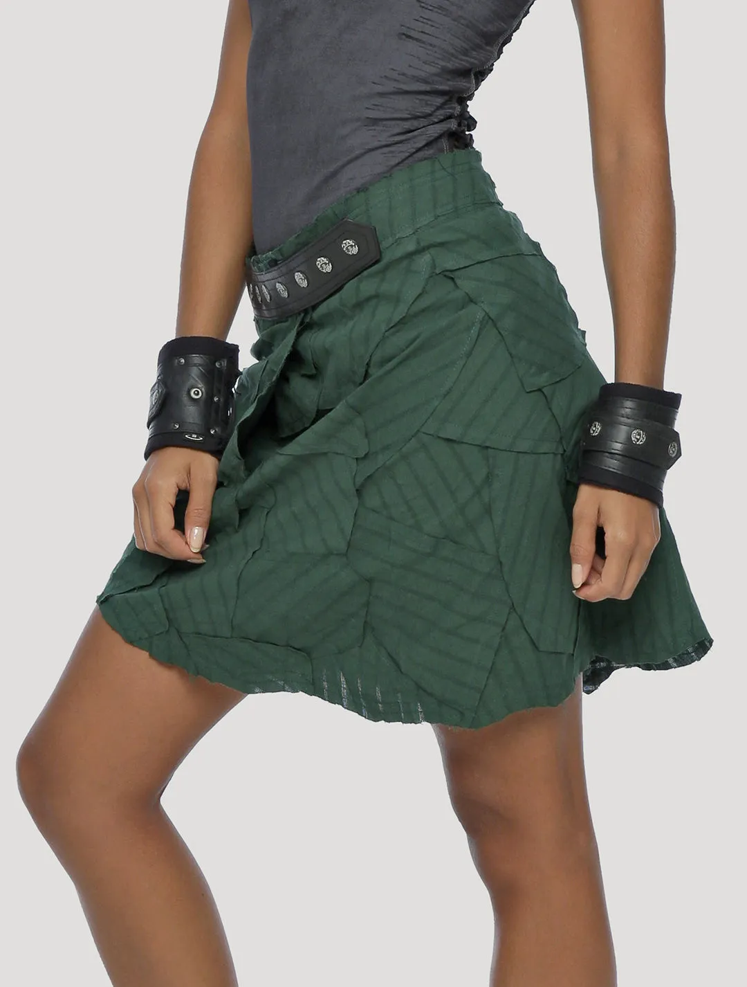 New Pecoa Veg Mini Wrap Skirt