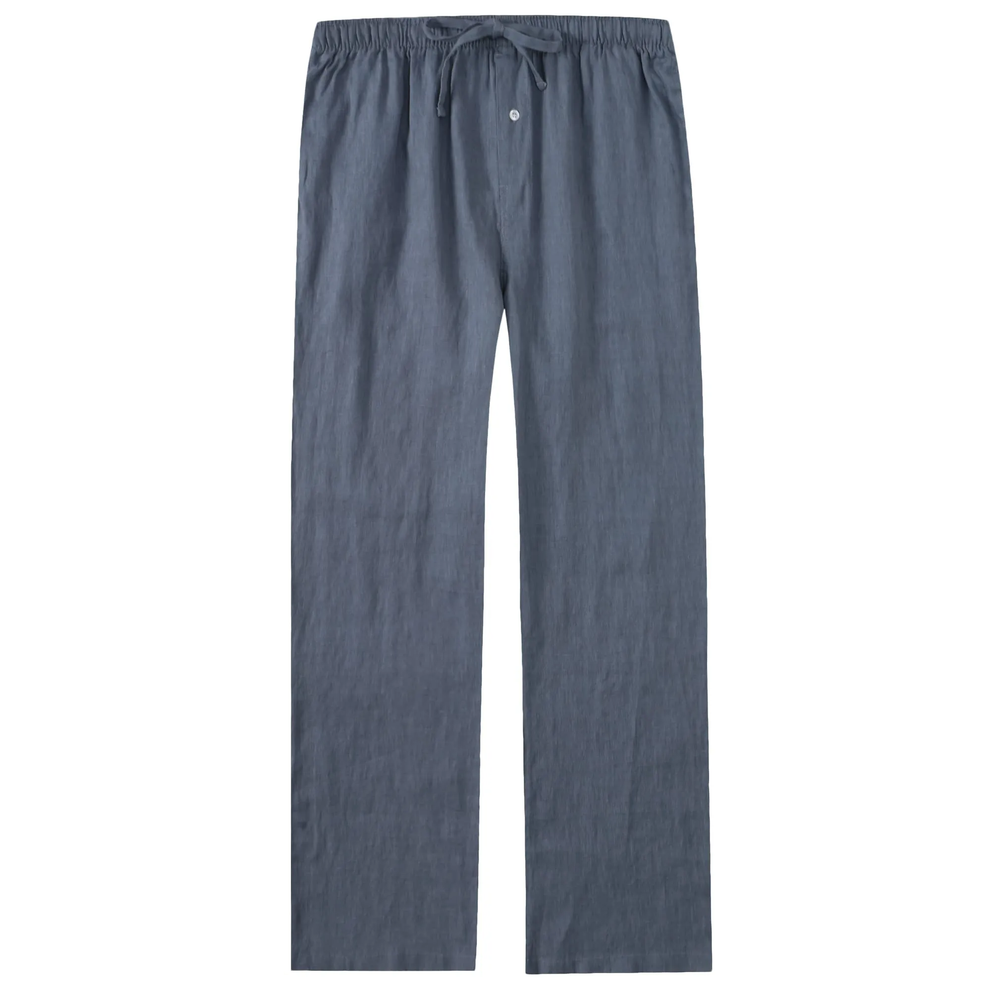 Noble Mount 100% Linen Men's Pajama Lounge Pants