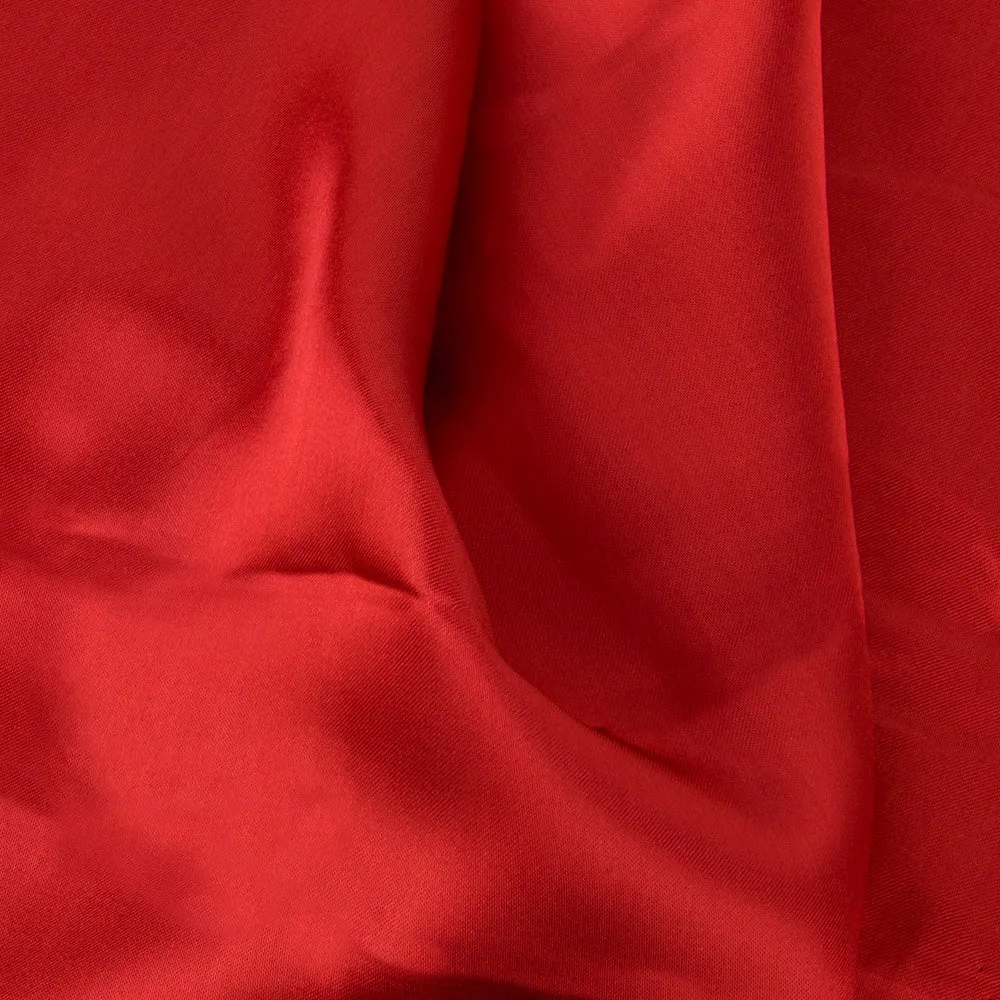 Satin Lining - Dark red