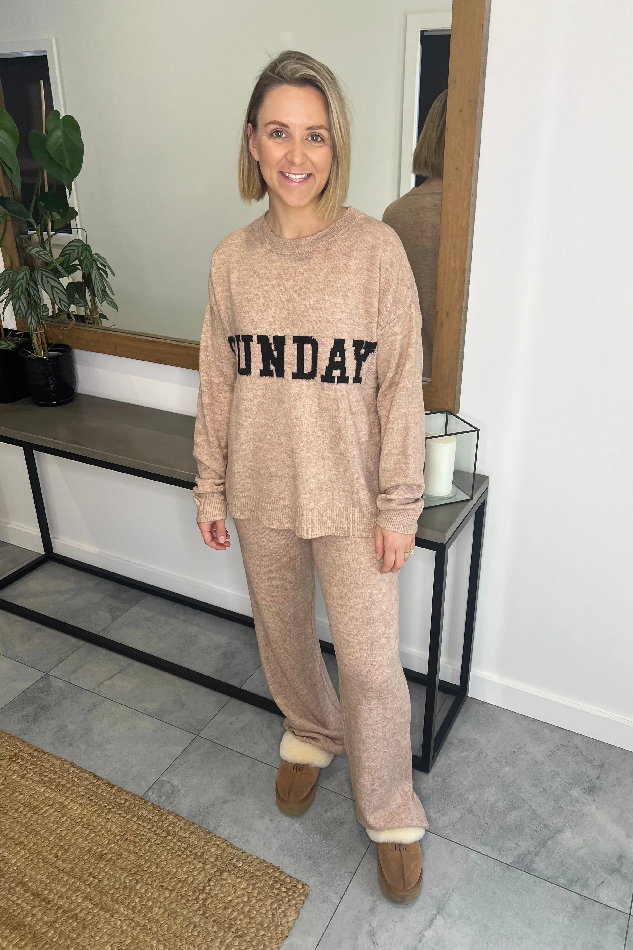 Sunday Loungewear Set - Tan