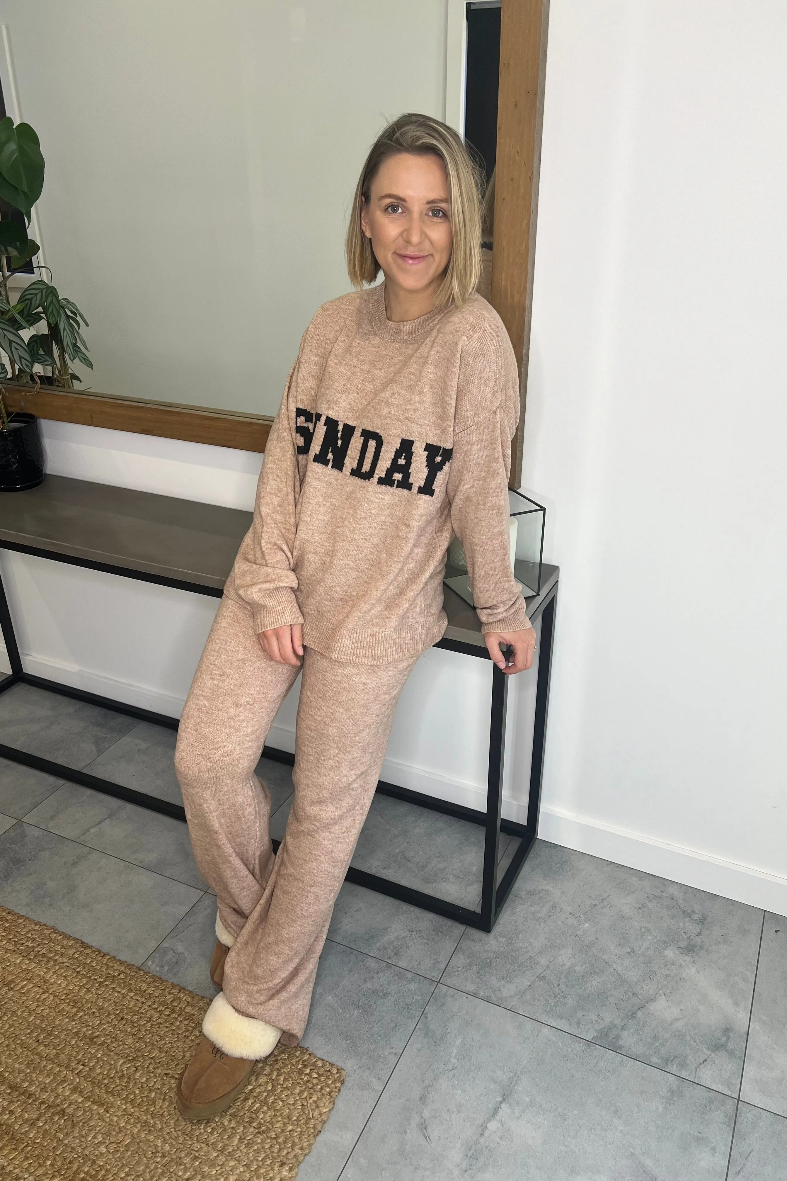 Sunday Loungewear Set - Tan