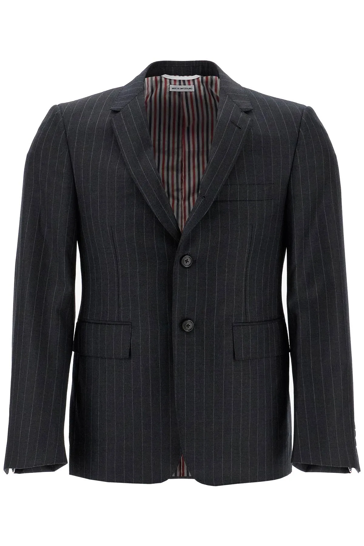 THOM BROWNE woolen pinstripe