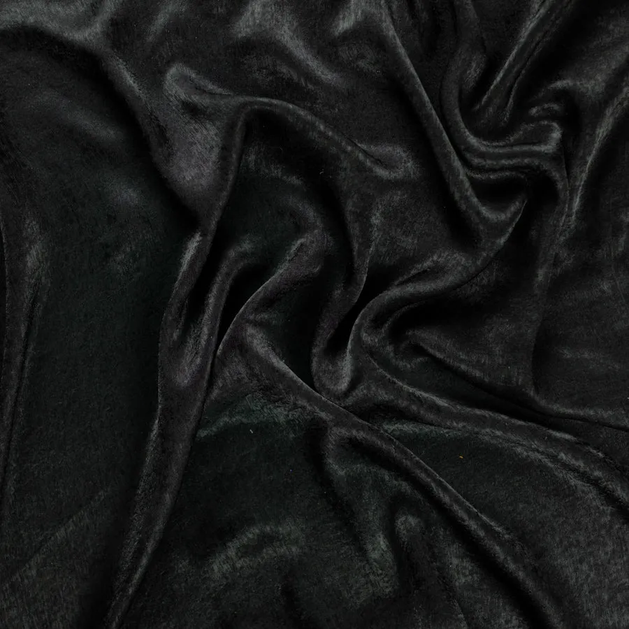 Valentino Velveteen Crepe Satin