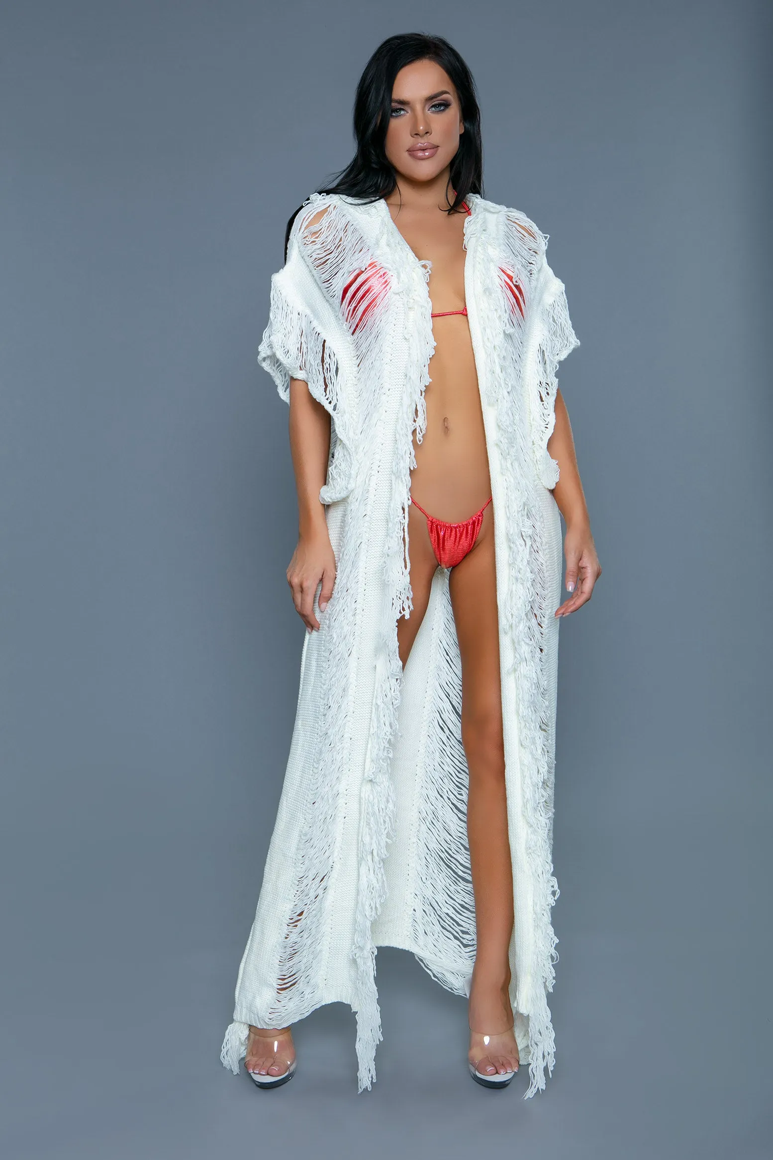 Vivian Fringe Bathing Suit Cover-Up