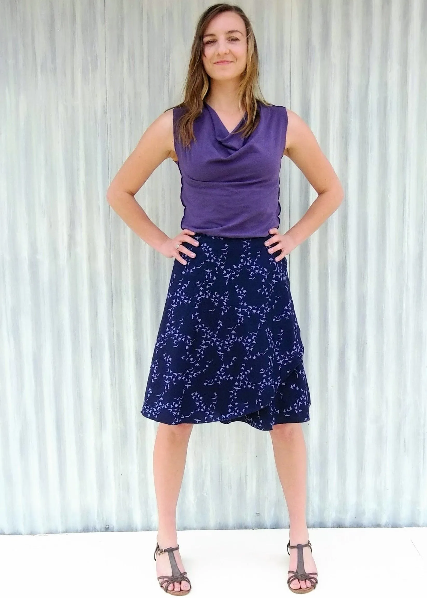 Warbler Wrap Skirt (Custom Made)