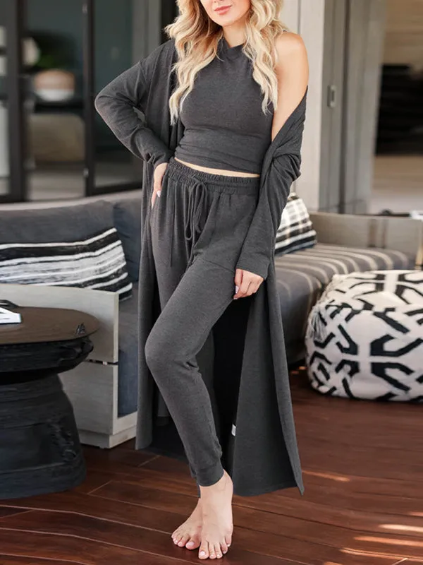 Women's Fine Knit Loungewear Set